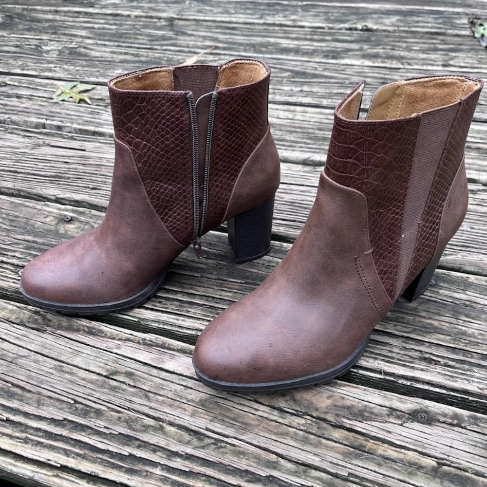 Natural Soul Ankle Boots